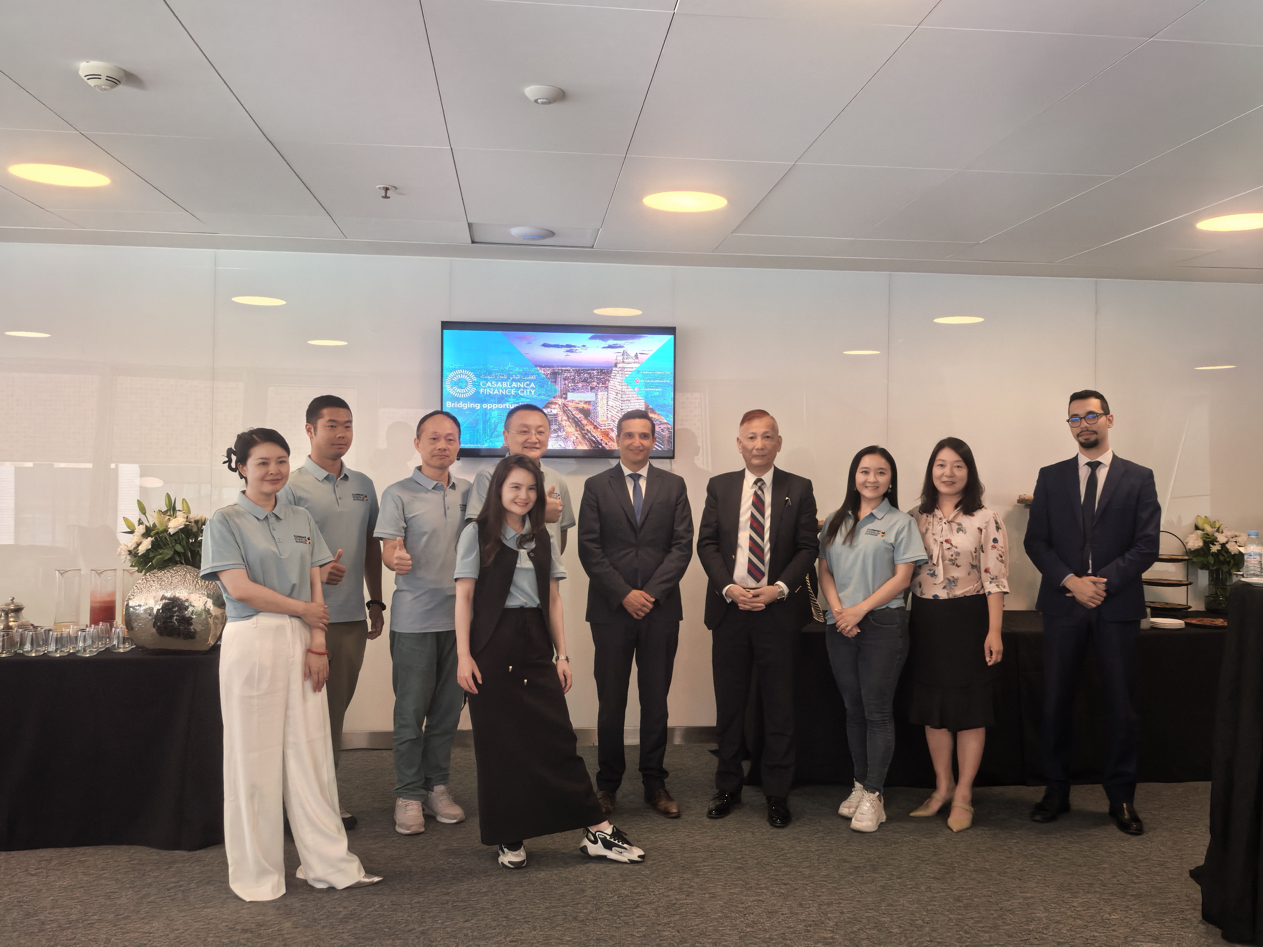 克莱蒙上海分校摩洛哥研学第四站 ｜ 走进CFC金融城